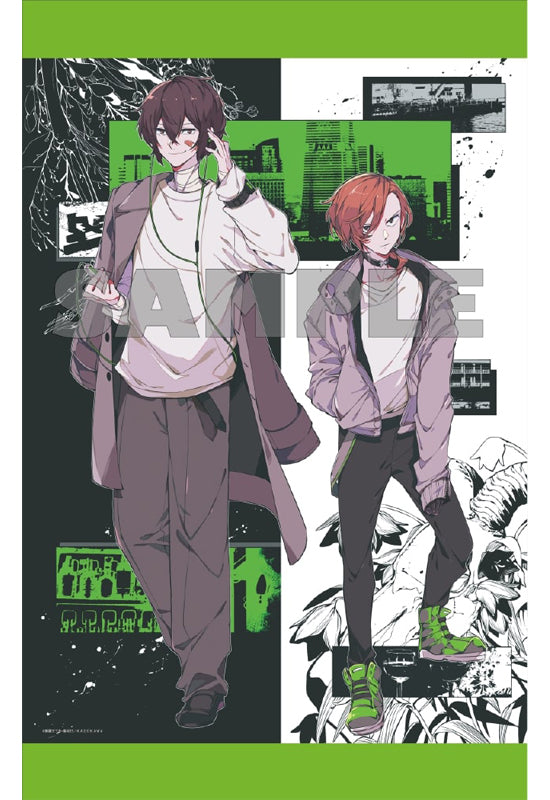 Bungo Stray Dogs KADOKAWA Harukawa 35 Illustration B2 Tapestry Dazai