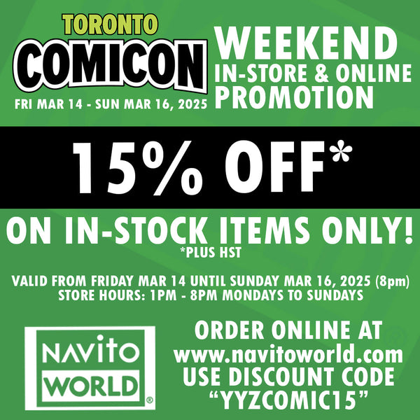 TORONTO COMIC CON 2025 IN STOCK PROMO