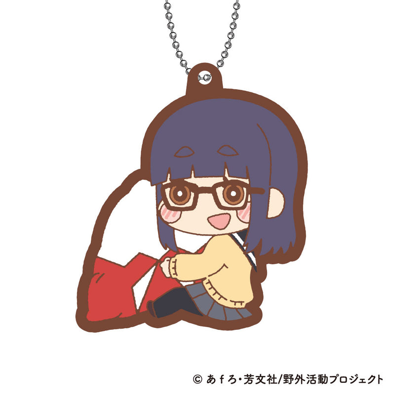 Yurucamp Season 3 XEBEC Mofumofu Rubber Mascot