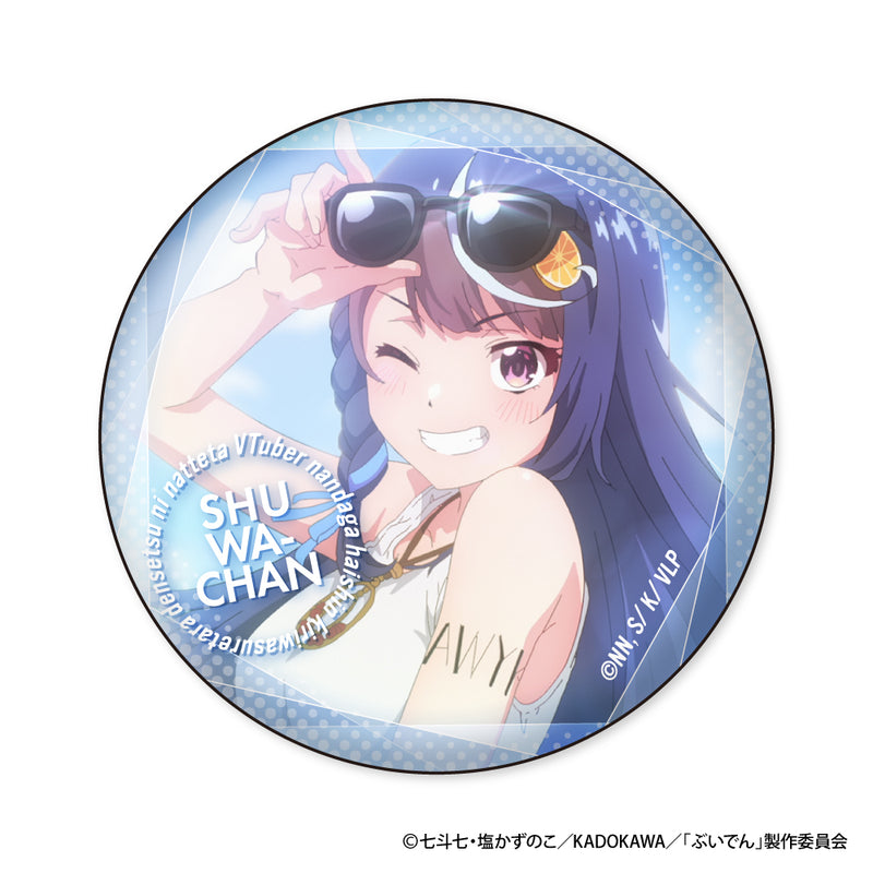 VTuber Legend: How I Went Viral After Forgetting to Turn Off My Stream XEBEC Awayuki & Schwa-chan Face Collection Can Badge