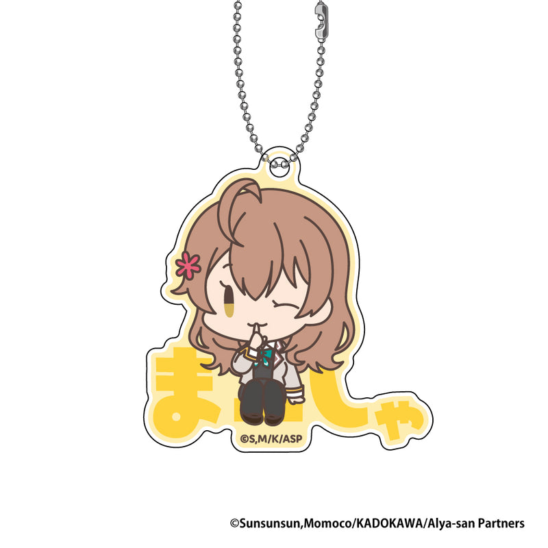 Alya Sometimes Hides Her Feelings in Russian XEBEC Onamae Pitanko Acrylic Key Chain