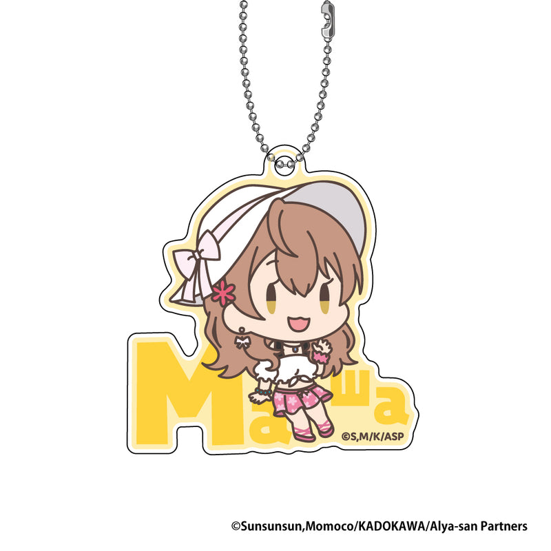 Alya Sometimes Hides Her Feelings in Russian XEBEC Onamae Pitanko Acrylic Key Chain