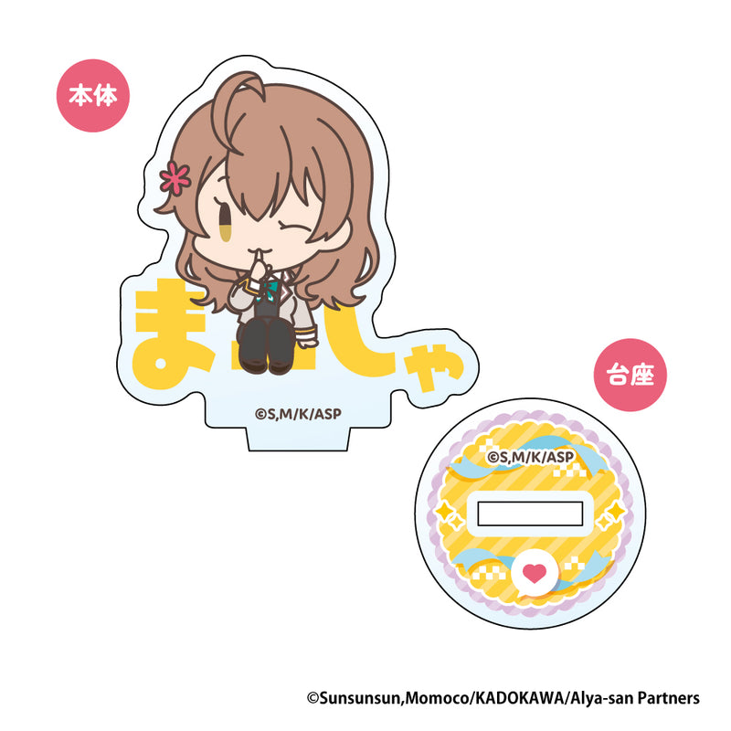 Alya Sometimes Hides Her Feelings in Russian XEBEC Onamae Pitanko Mini Acrylic Stand