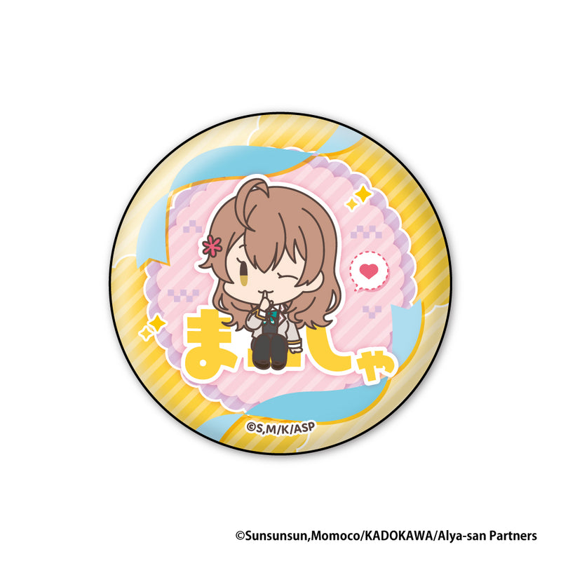 Alya Sometimes Hides Her Feelings in Russian XEBEC Onamae Pitanko Can Badge Collection