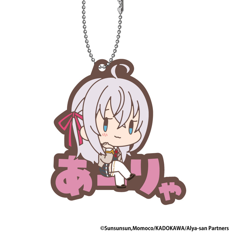 Alya Sometimes Hides Her Feelings in Russian XEBEC Onamae Pitanko Rubber Mascot