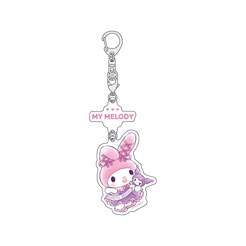 Sanrio A3 Linked Acrylic Key Chain (Graff Art Illustration)