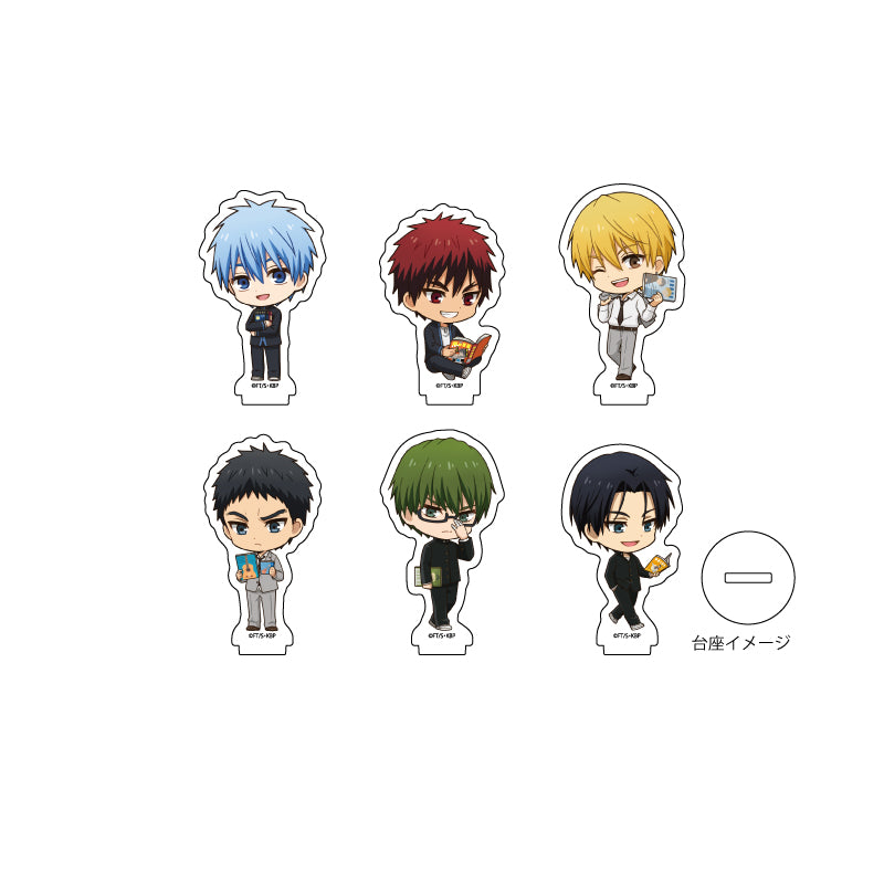 Kuroko's Basketball A3 Acrylic Petit Stand 15 Reading Ver. (Mini Character Illustration)