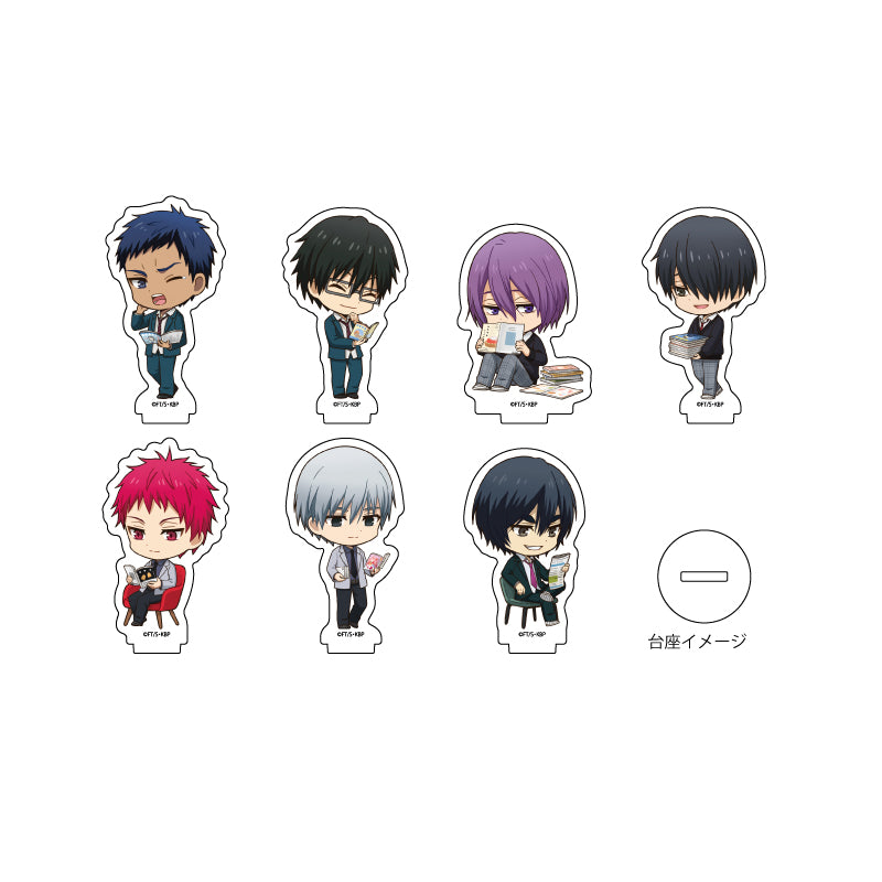 Kuroko's Basketball A3 Acrylic Petit Stand 16 Reading Ver. (Mini Character Illustration)