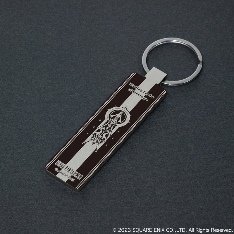 Final Fantasy XVI Square Enix National Emblem Metal Mirror Key Chain(1 Random)