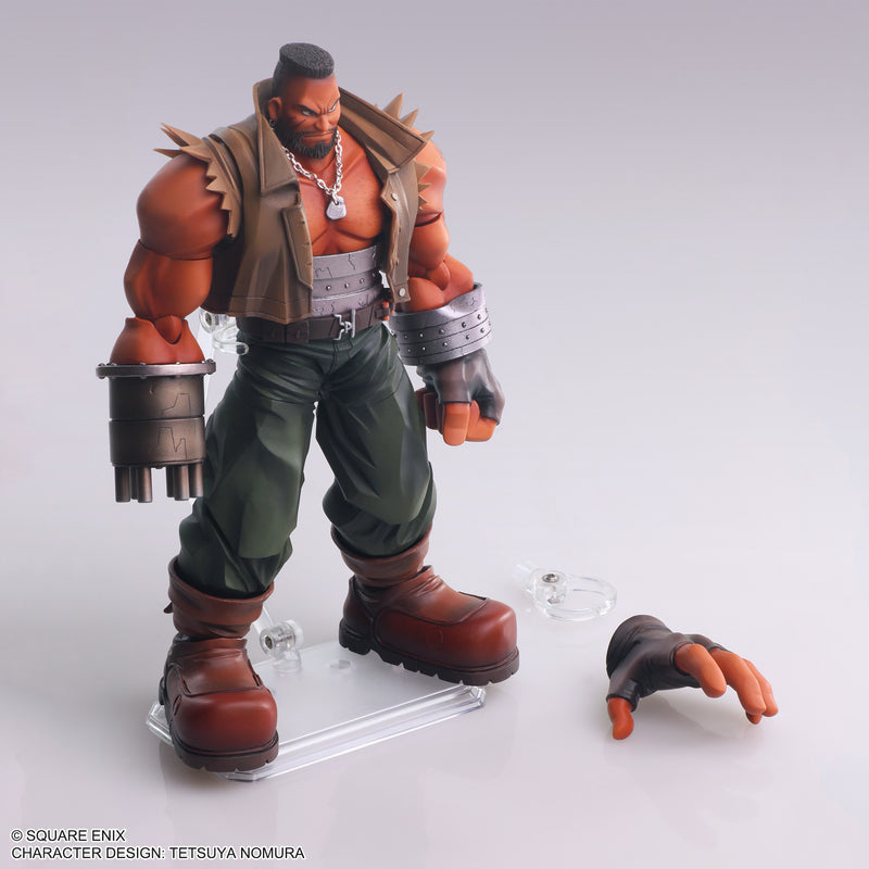 Final Fantasy VII Square Enix Bring Arts Barret Wallace