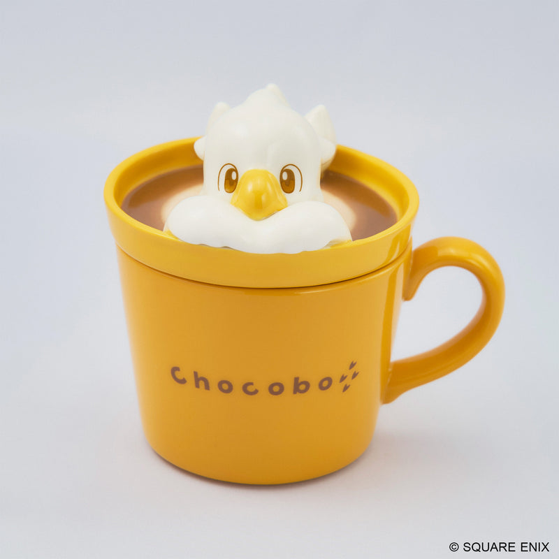 Final Fantasy Square Enix Latte Art Figure Mug Chocobo