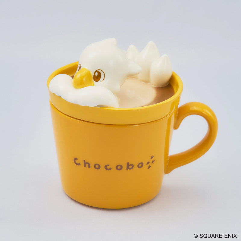 Final Fantasy Square Enix Latte Art Figure Mug Chocobo