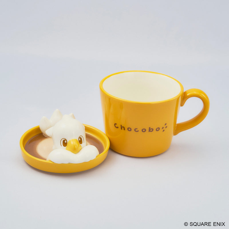 Final Fantasy Square Enix Latte Art Figure Mug Chocobo