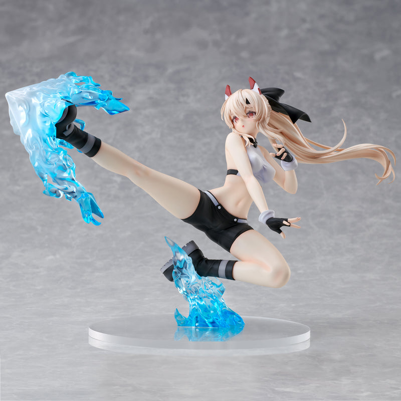 Azur Lane FREEing Ayanami: Dynamic Kick! Complete Figure