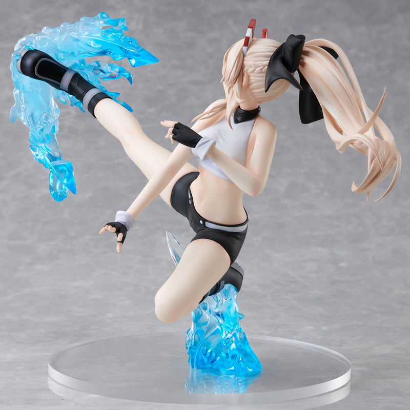 Azur Lane FREEing Ayanami: Dynamic Kick! Complete Figure