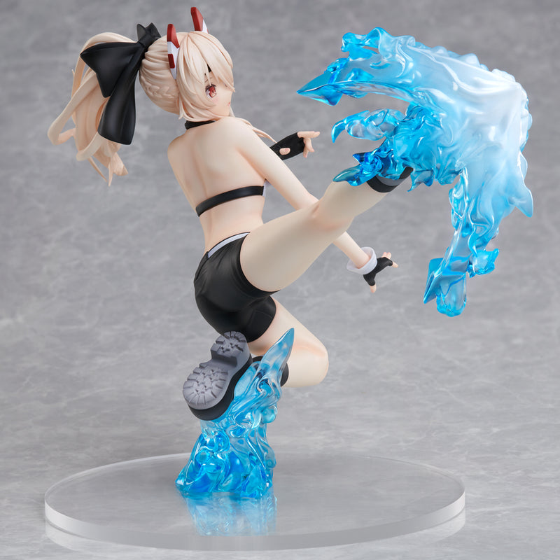 Azur Lane FREEing Ayanami: Dynamic Kick! Complete Figure