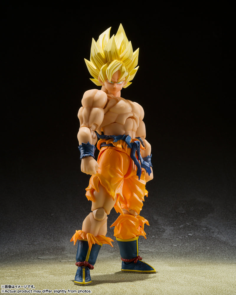 Action Figures Goku Super Saiyajin Luminoso Dragon Ball Z Heros in Box