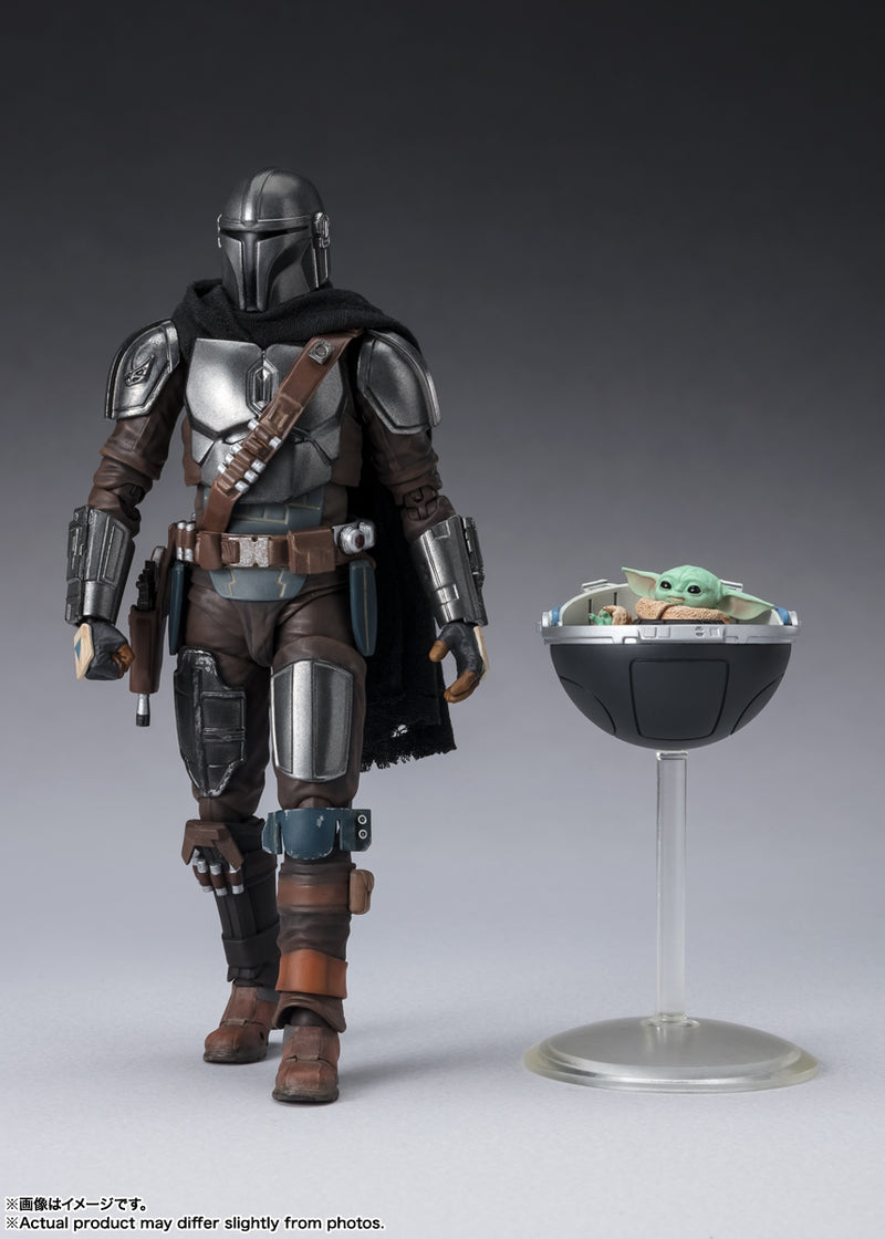 Star Wars: The Mandalorian Bandai S.H.Figuarts Mandalorian & Grogu (JP)