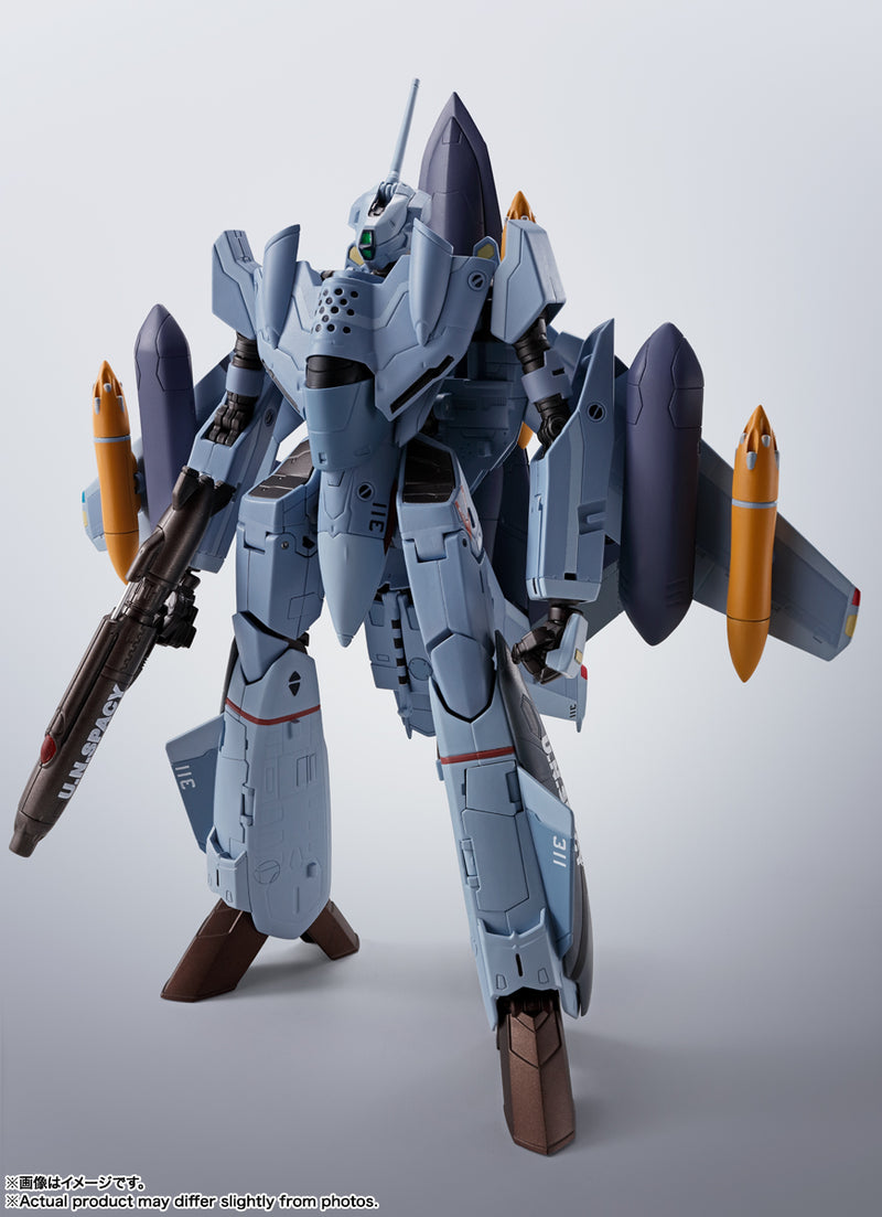 Macross Zero Bandai HI-METAL R VF-0A Phoenix (Kudo Shin Fighter) + QF-2200D-B Ghost(JP)