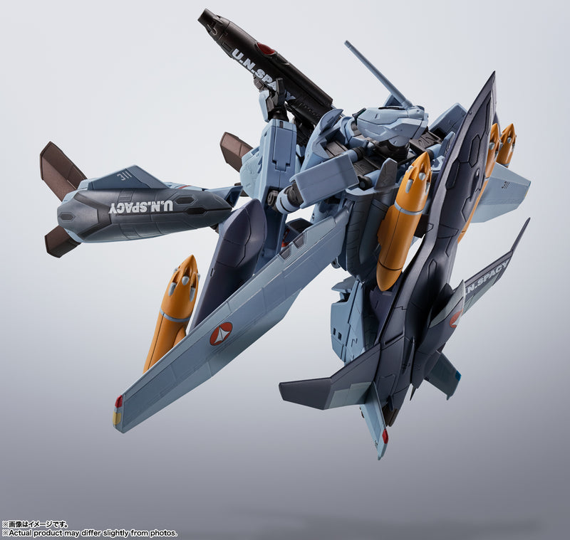 Macross Zero Bandai HI-METAL R VF-0A Phoenix (Kudo Shin Fighter) + QF-2200D-B Ghost(JP)