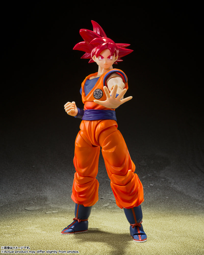 Dragon Ball Super Bandai S.H.Figuarts Super Saiyan God Son Gokou -Saiyan God of Virute-(JP)