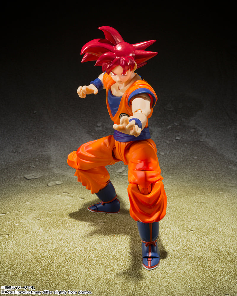 Dragon Ball Super Bandai S.H.Figuarts Super Saiyan God Son Gokou -Saiyan God of Virute-(JP)