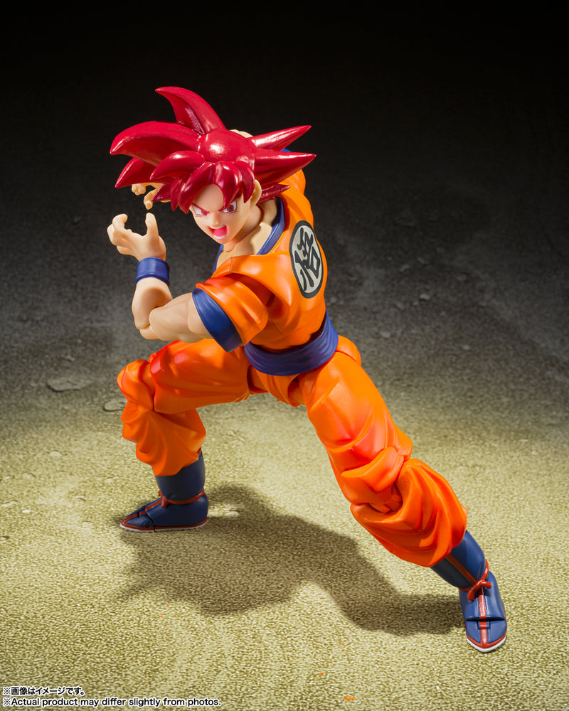 Dragon Ball Super Bandai S.H.Figuarts Super Saiyan God Son Gokou -Saiyan God of Virute-(JP)