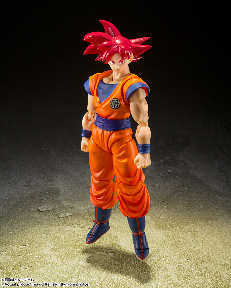 Dragon Ball Super Bandai S.H.Figuarts Super Saiyan God Son Gokou -Saiyan God of Virute-(JP)