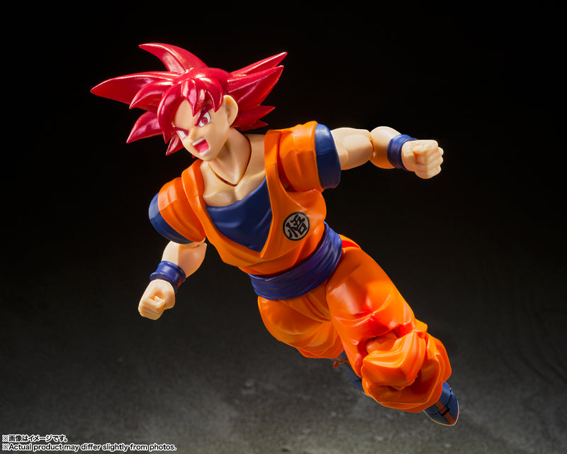 Dragon Ball Super Bandai S.H.Figuarts Super Saiyan God Son Gokou -Saiyan God of Virute-(JP)