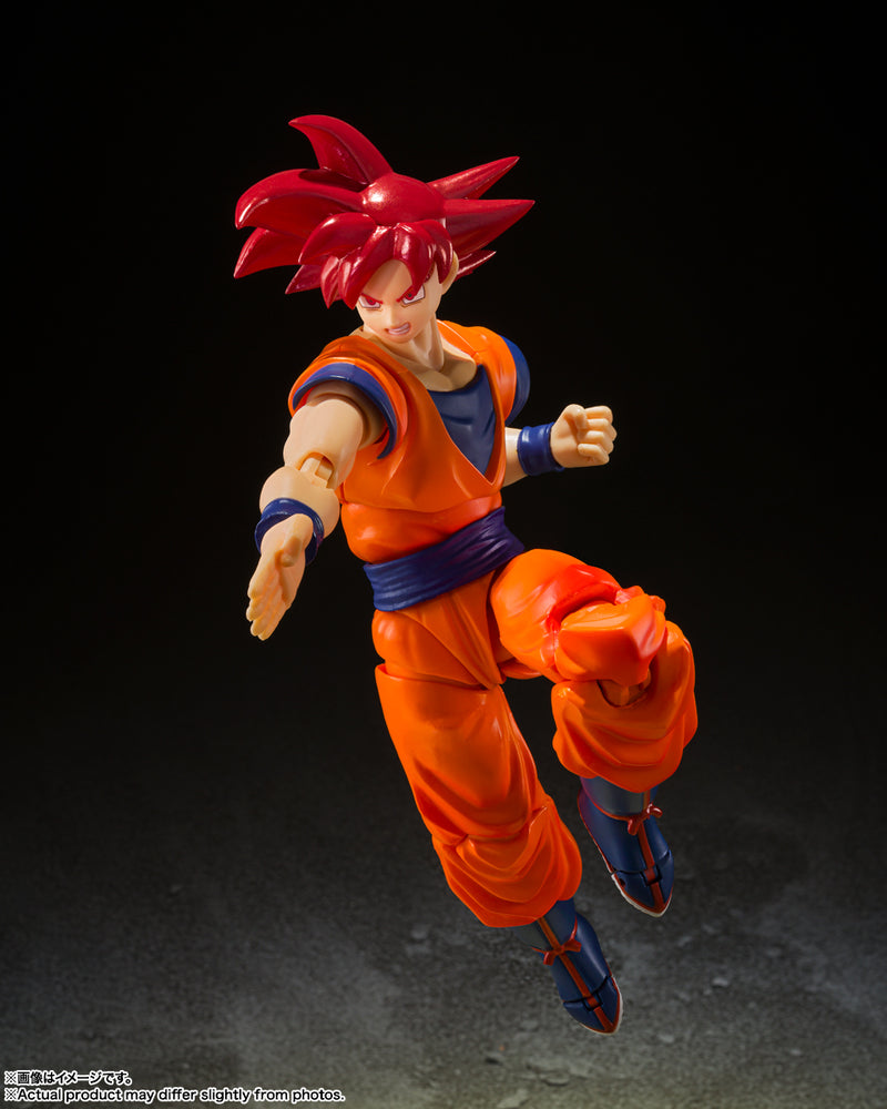 Dragon Ball Super Bandai S.H.Figuarts Super Saiyan God Son Gokou -Saiyan God of Virute-(JP)