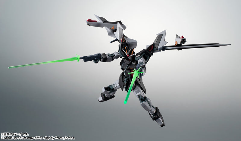 Gundam Mobile Suit SEED C.E. 73: Stargazer Bandai Robot Spirits Side MS GAT-X105E + AQM / E-X09S Strike Noir Gundam Ver. A.N.I.M.E.