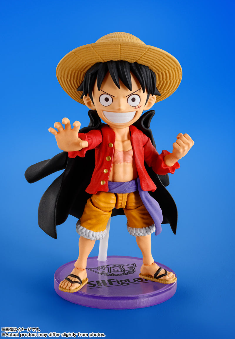 One Piece Bandai World Collectible Figure x S.H.Figuarts Monkey D. Luffy