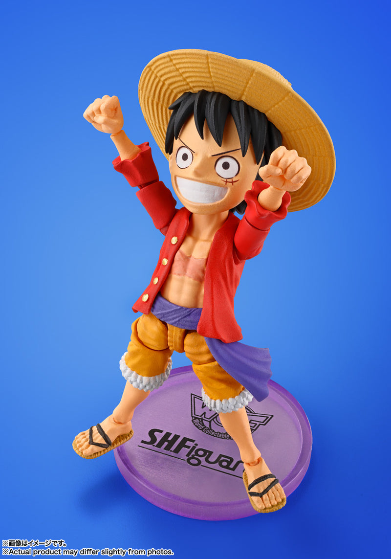 One Piece Bandai World Collectible Figure x S.H.Figuarts Monkey D. Luffy