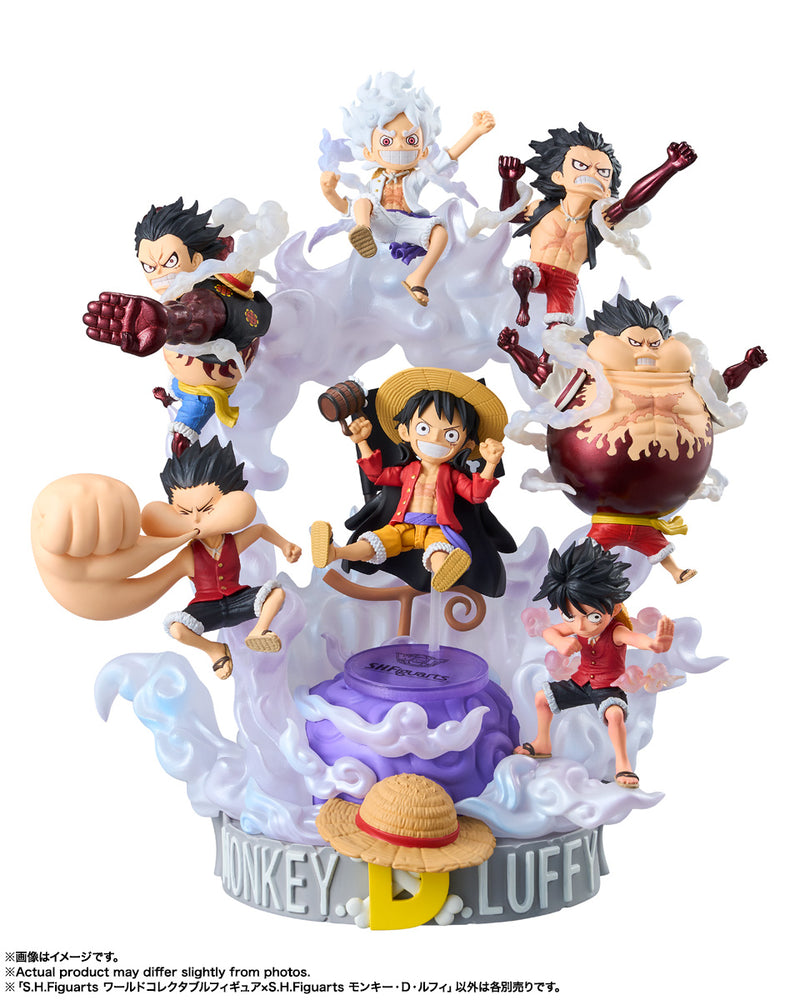 One Piece Bandai World Collectible Figure x S.H.Figuarts Monkey D. Luffy