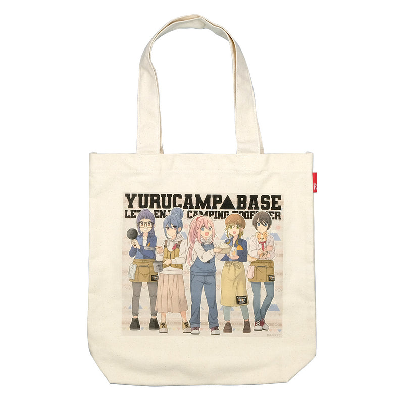 Yurucamp ACROSS YURUCAMP BASE ROOTOTE Collaboration Tote Bag