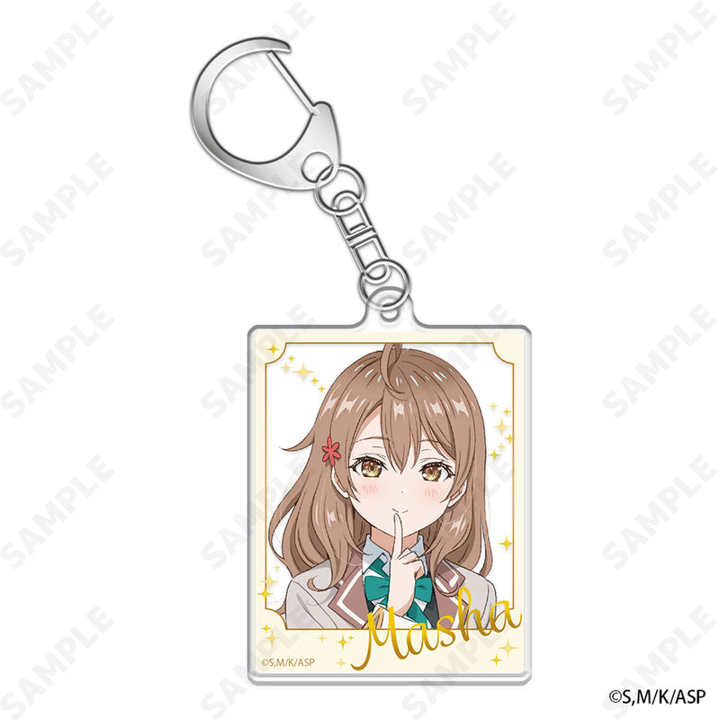 Alya Sometimes Hides Her Feelings in Russian D-techno Trading Acrylic Key Chain