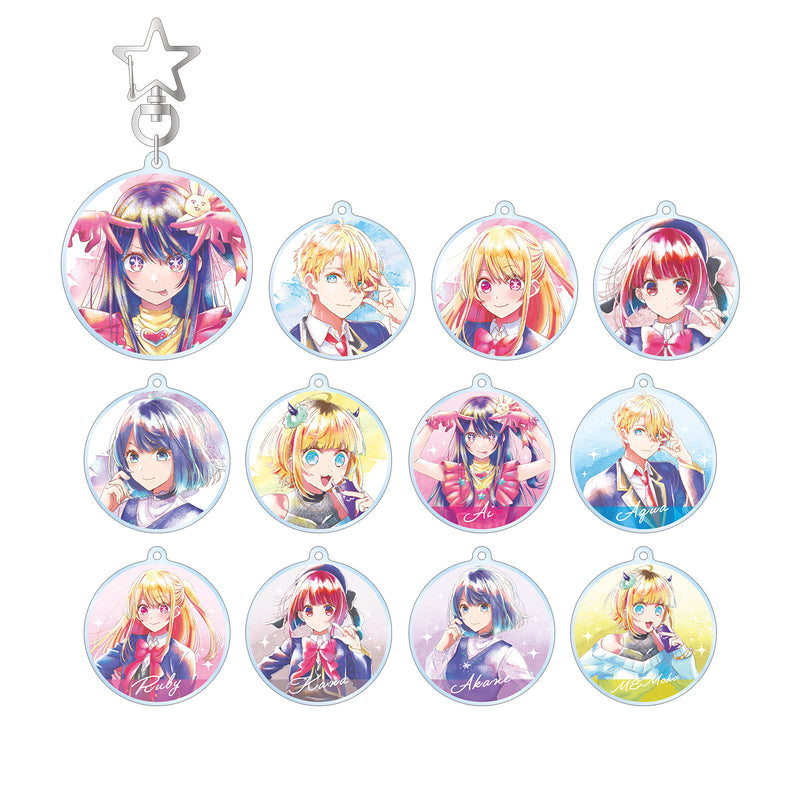 Oshi no Ko armabianca Trading Ani-Art Aqua Label Acrylic Key Chain