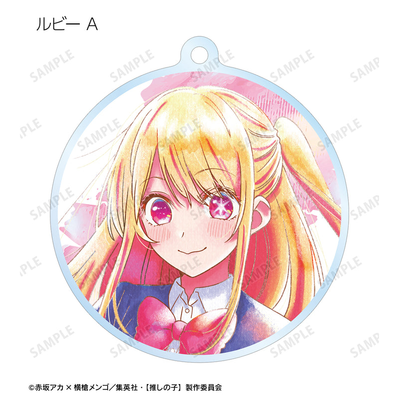 Oshi no Ko armabianca Trading Ani-Art Aqua Label Acrylic Key Chain