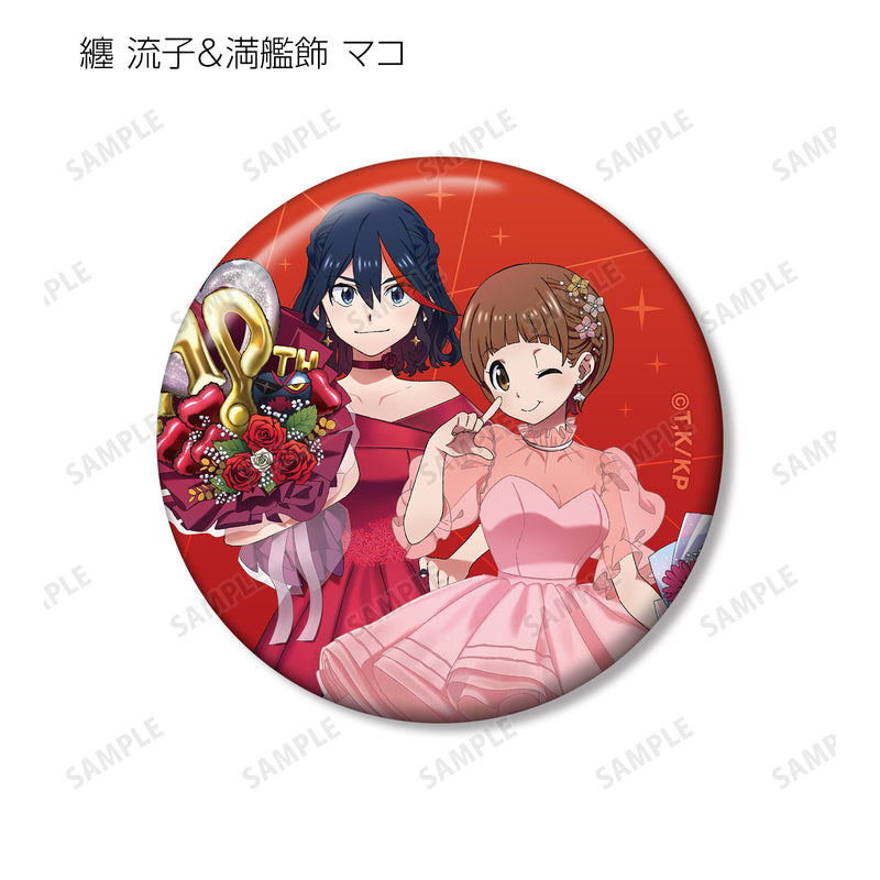 Kill la Kill armabianca Original Illustration 10th Anniversary Dress-up Ver. Trading Can Badge