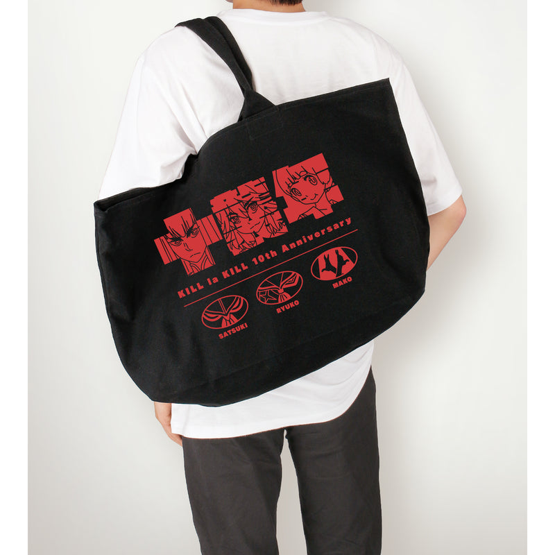 Kill la Kill armabianca Group 10th Anniversary Big Zip Tote Bag