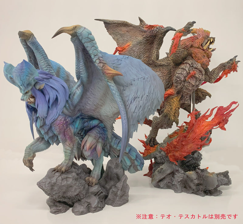 Monster Hunter World Capcom Figure Builder Creators Model Flame Queen Dragon Lunastra