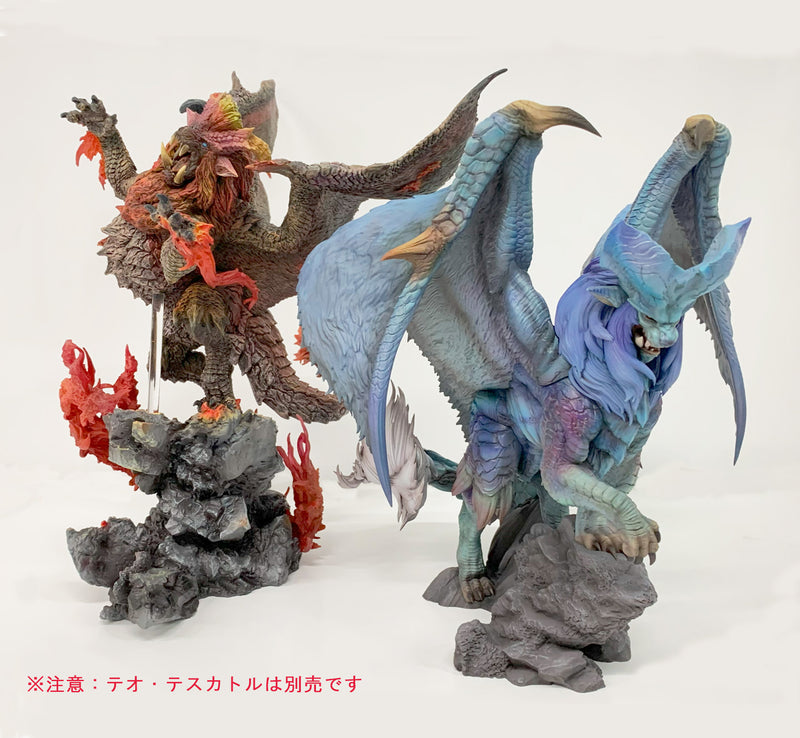 Monster Hunter World Capcom Figure Builder Creators Model Flame Queen Dragon Lunastra