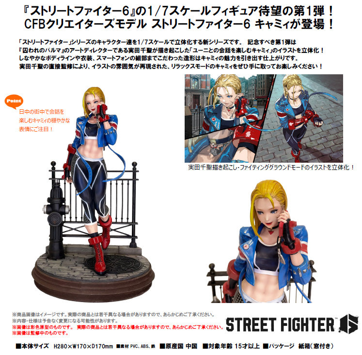 Street Fighter 6 Capcom Figure Builder Creators Model Cammy