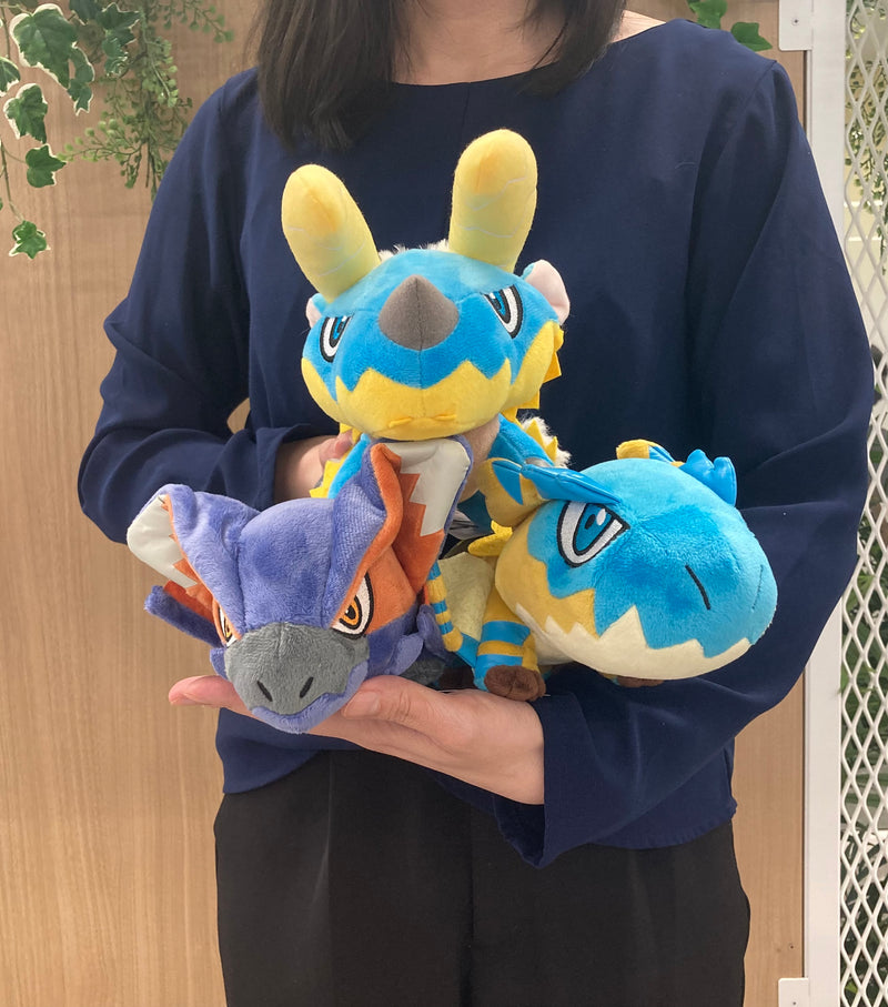 Monster Hunter Capcom Deformed Plush Zinogre (Reprint)