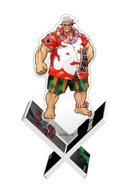 Street Fighter 6 Capcom Batten Acrylic Stand Outfit 3