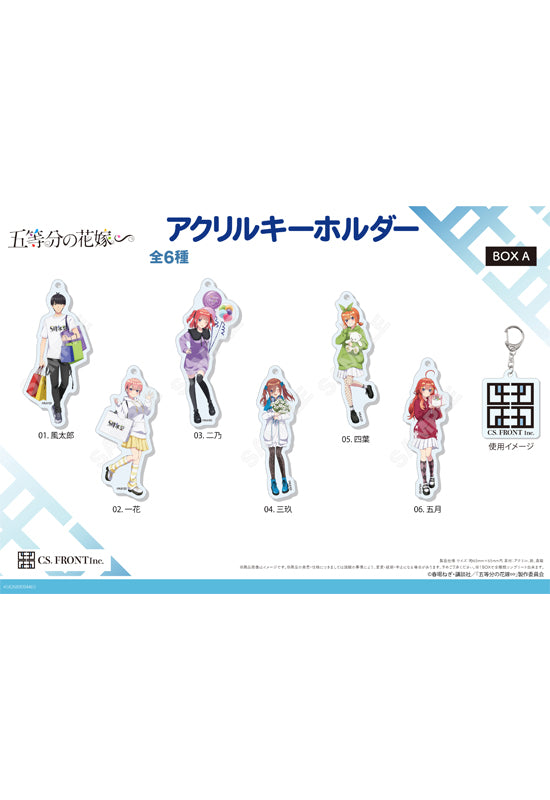 The Quintessential Quintuplets Specials CS.FRONT Acrylic Key Chain 01 Box A