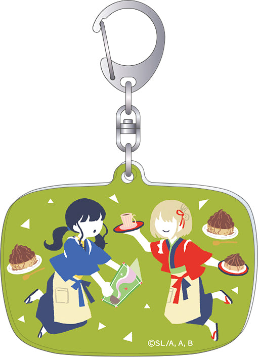 Lycoris Recoil Movic Acrylic Key Chain Yuru Pallet