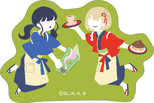 Lycoris Recoil Movic Sticker Yuru Pallet School