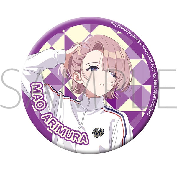 Gakuen Idolmaster Movic Glitter Can Badge