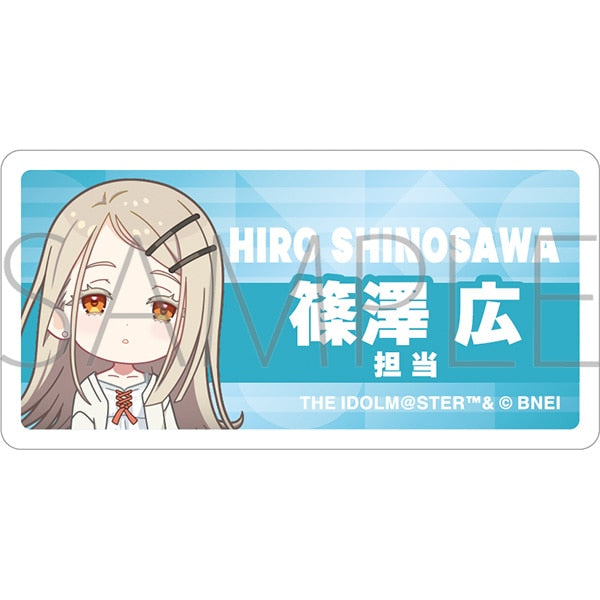 Gakuen Idolmaster Movic Tantou Acrylic Badge